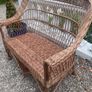 Vintage Rattan Double Seater /Great Condition Image 2