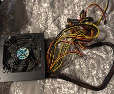 Builder 600W ATX PC Power Supply / PSU - Working