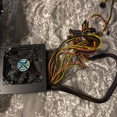 Builder 600W ATX PC Power Supply / PSU - Working