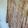 Summer blouse in pink and light green (eu 42) Image 4