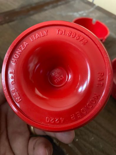 Coca Cola Italia 1990 Plastic Ashtray New condition