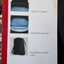 Black leather crossbody bag Wenger Swiss made Image 8