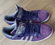 Men's Purple Adidas Runners Size 10 UK