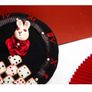 Alice in Wonderland Style Handmade Wool Beret Image 3