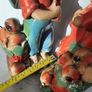 vintage large Chalk boy and Girl Image 5