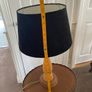 Turned wood lamp Image 4