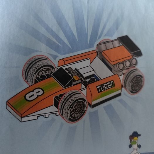 Lego race car (good condition)