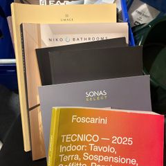 Bundle of catalogues for renovation