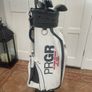 PRGR Yokohama Staff Bag and CT-522 Iron Set with M-40 Graphite Shafts - Rare Image 8