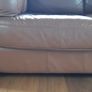 2 Seater Italian Leather Couch Image 4