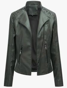 Faux leather Jacket size 10