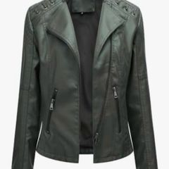 Faux leather Jacket size 10