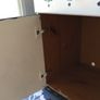 Navy blue bedside locker/ bathroom cabinet Image 3