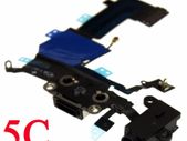 Charging Dock Port and Headphone Jack Flex Cable for iPhone 5C - #153035