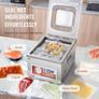 Chamber Vacuum Sealer, 260W Sealing Power, Vacuum Packing Machine for Wet Foods, Meats, Marinades and More Image 5
