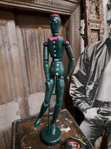 Vintage Wooden Mannequin