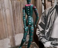 Vintage Wooden Mannequin