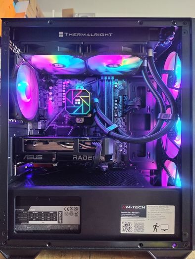 Custom Built Gaming PC Ryzen 7/32GB/2TB SSD/Radeon RX 9060 XT/WiFi/W11