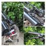 ROADNADO Universal 4 Piston Hydraulic Brakes Set for Mountain Bike, Front 800mm Rear 1400mm MTB Brake Kit Image 7