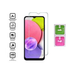 For Samsung Galaxy A03s Tempered Glass Screen Protector Saver Cover New - FHT12SMTG
