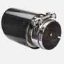 Car Exhaust tip, Carbon Fiber, 74-79mm Image 8