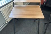 Brown foldable desk x 1