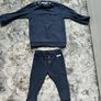 River island baby boy navy set 6-9m Image 3