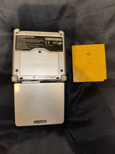 Gameboy Advanced SP Silver