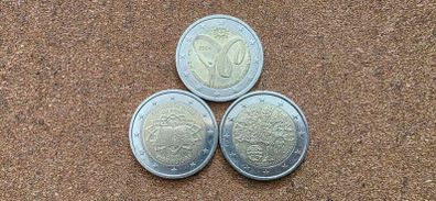 2 euro coins