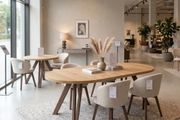 Sova Extendable Round Dining Table 180cm