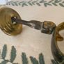 Solid Brass door knocker and button handle Image 6