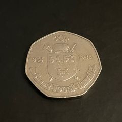 dublin millennium 50p coin