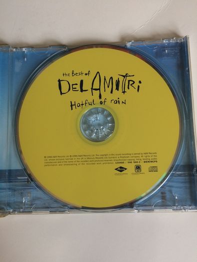Del Amitri [1998] Hatful Of Rain (The Best Of) (CD Album)