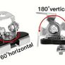 Set of 2 Universal LED Work Light Mounts for Cars And Motorcycles, Image 5