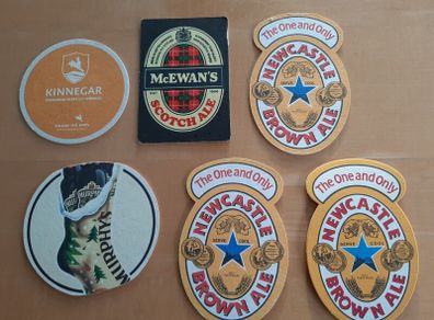 Beer mats / coasters (6)