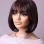 Sexy brunette bob wig  for sexy girl or crossdresser Image 2