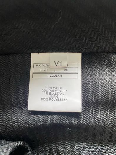 DKNY suit trousers grey 34R