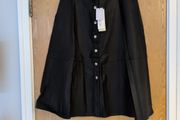 Sonders Faux Leather Black Skirt.  S.16.   B.N.W.T.