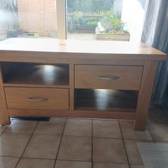 Oak TV stand
