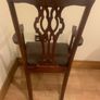 Beautiful Solid Mahogany Chippendale Style Dining Set - 8 Seater Image 9