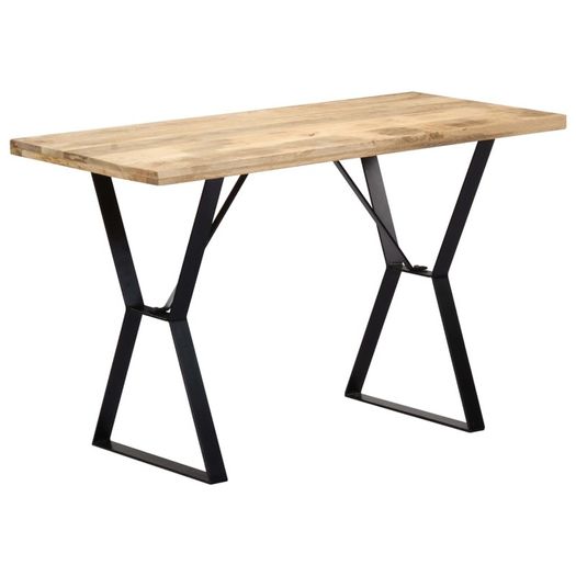 Dining Table 120x60x76 cm Solid Mango Wood
