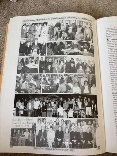 Rare Book of the History of Carmelite College in Castlemartyr, Cork