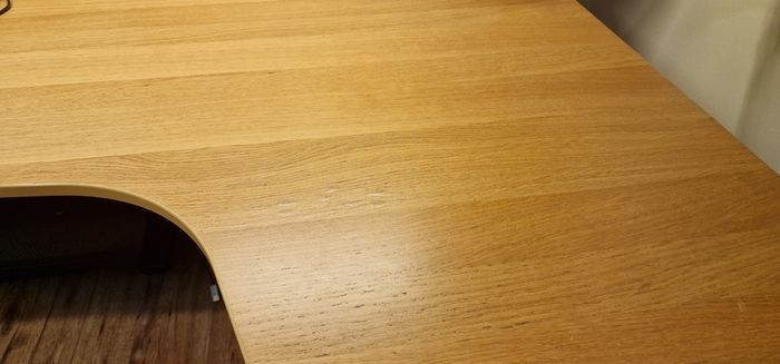 L-shaped / Corner Office Desk + Drawer Unit