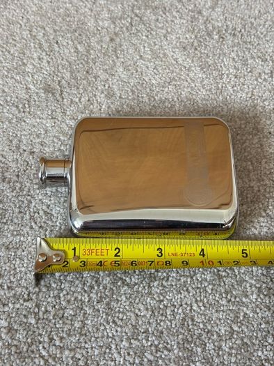 Vintage John JAMESON Son Limited Irish Whiskey Hip Flask