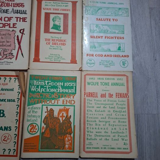 Wolfe Tone Annual x 9
