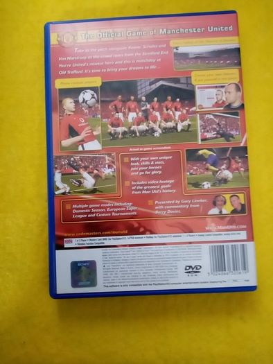 Manchester United club football PlayStation 2 ps2 games Original