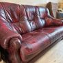 Vintage Leather Sofa Image 3