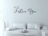 Wall stickers ( P.S. I Love You )