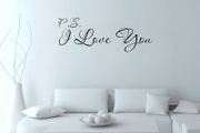 Wall stickers ( P.S. I Love You )