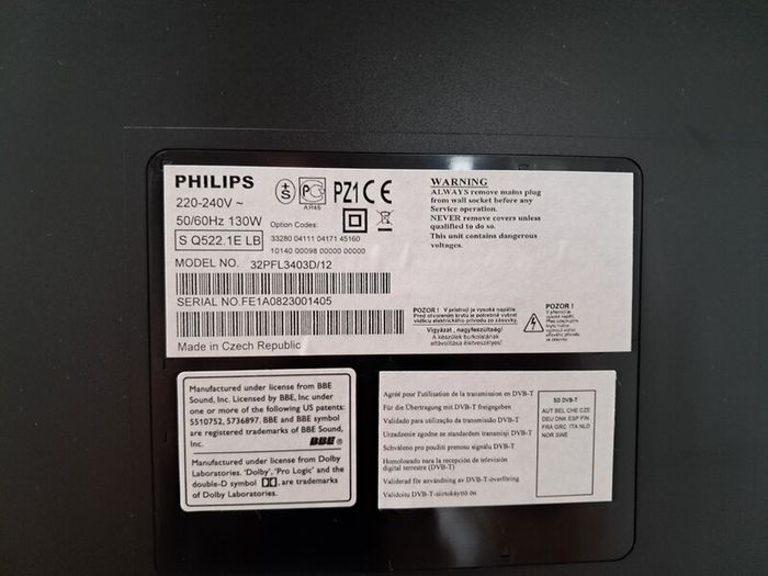 32" TV, Phillips